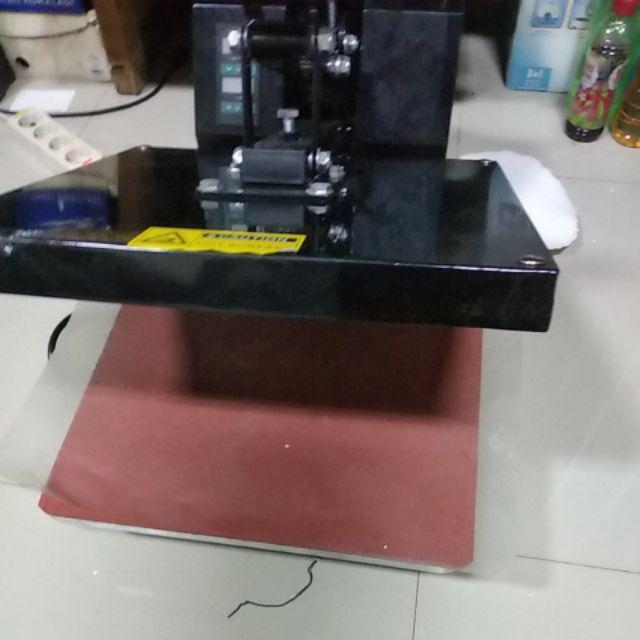 Mesin Press Kaos 38x38 New Alat Heatpress Sablon Polyflex Peralatan Hot Pres Pemanas Otomatis