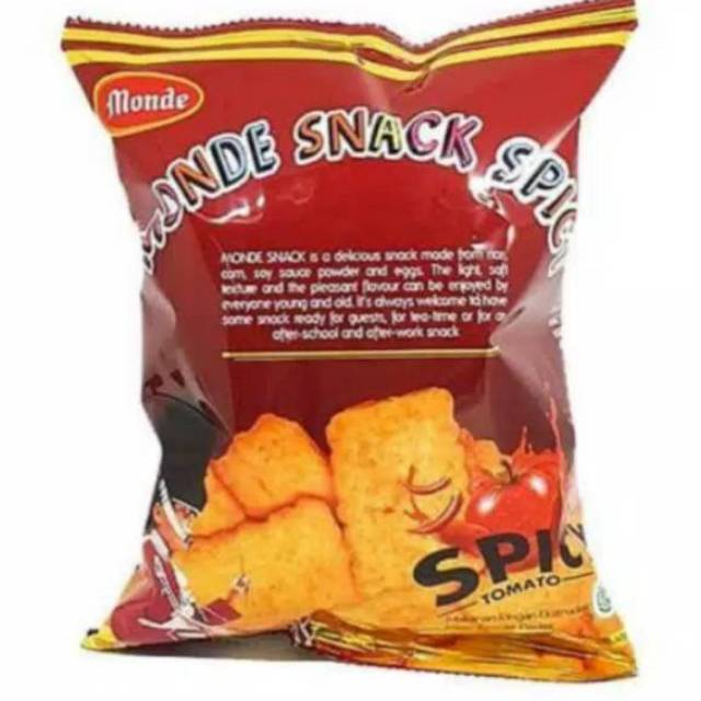 

Monde Snack spicy tomato 50gram