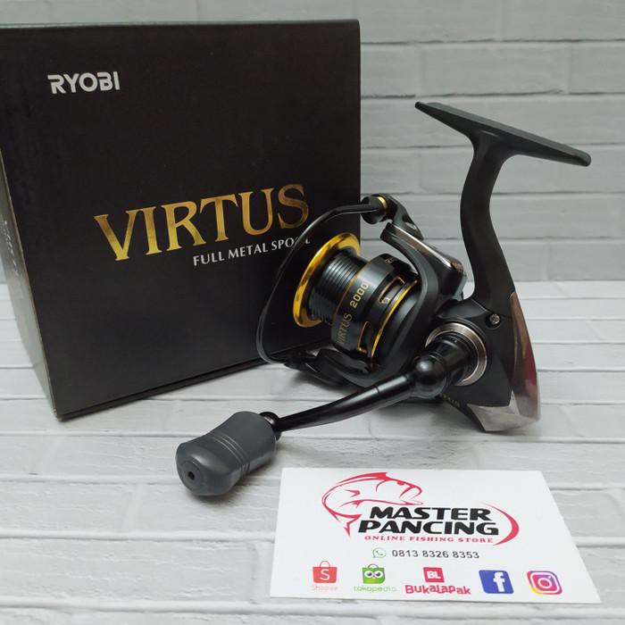 alat pancing mantul habis Reel Ryobi Virtus 3000 Power Handle - Reel Pancing