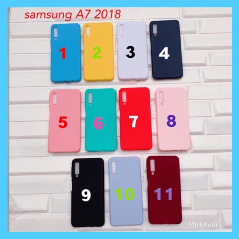Soft Case Candy Samsung A7 2018