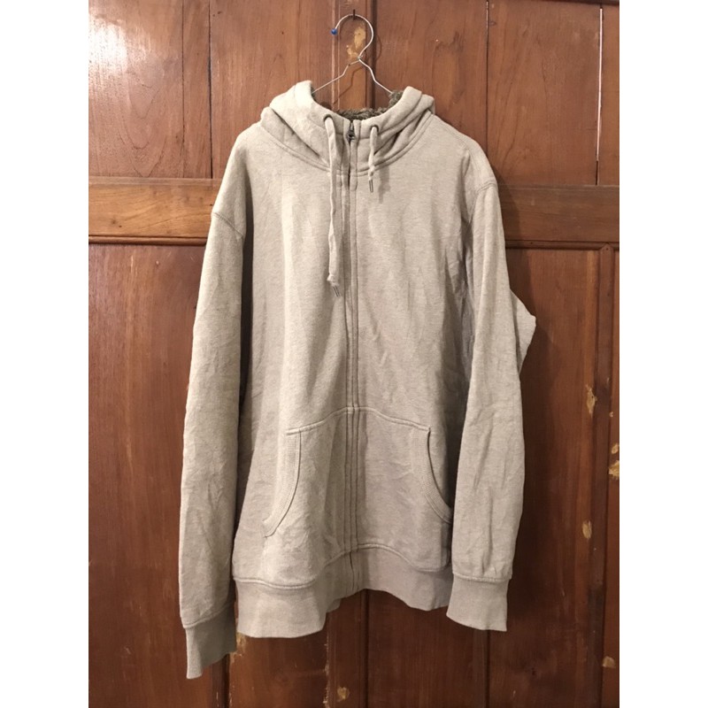Uniqlo Zipper Hoodie Sherpa Original Second