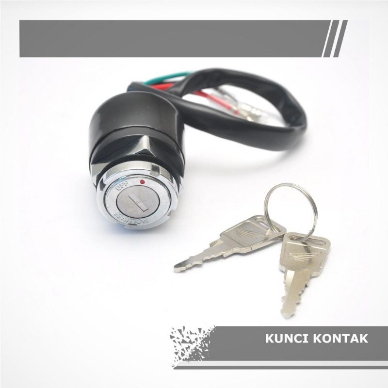 Kunci Kontak  CB 100 CG 100 Import Berlogo HM
