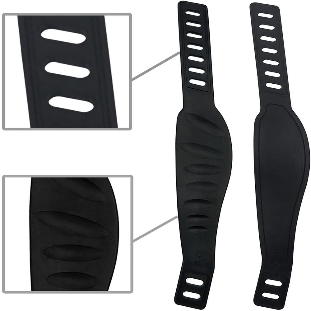 Lanfy Pedal Straps Tahan Lama Hitam Rumah Atau Gym Berputar Sepeda Sepeda Parts Cycle Tools Bike Pedal