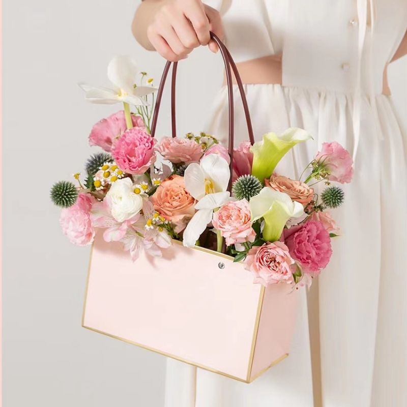 

Gold List Rectangle Bag - Tahan Air