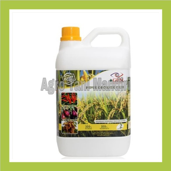 GDM PUPUK ORGANIK CAIR UNTUK TANAMAN PADI (KEMASAN 2 LITERS)