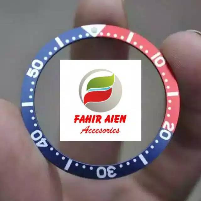 BEZEL JAM TANGAN SEIKO DIVER LIMITED EDITION PEPSI BLUE RED