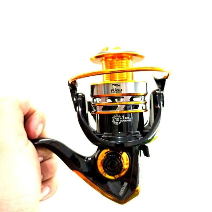 REEL FUGU KENTA 101 BALL BEARINGS ASLI PUTARAN SUPER HALUS - KENTA 2000
