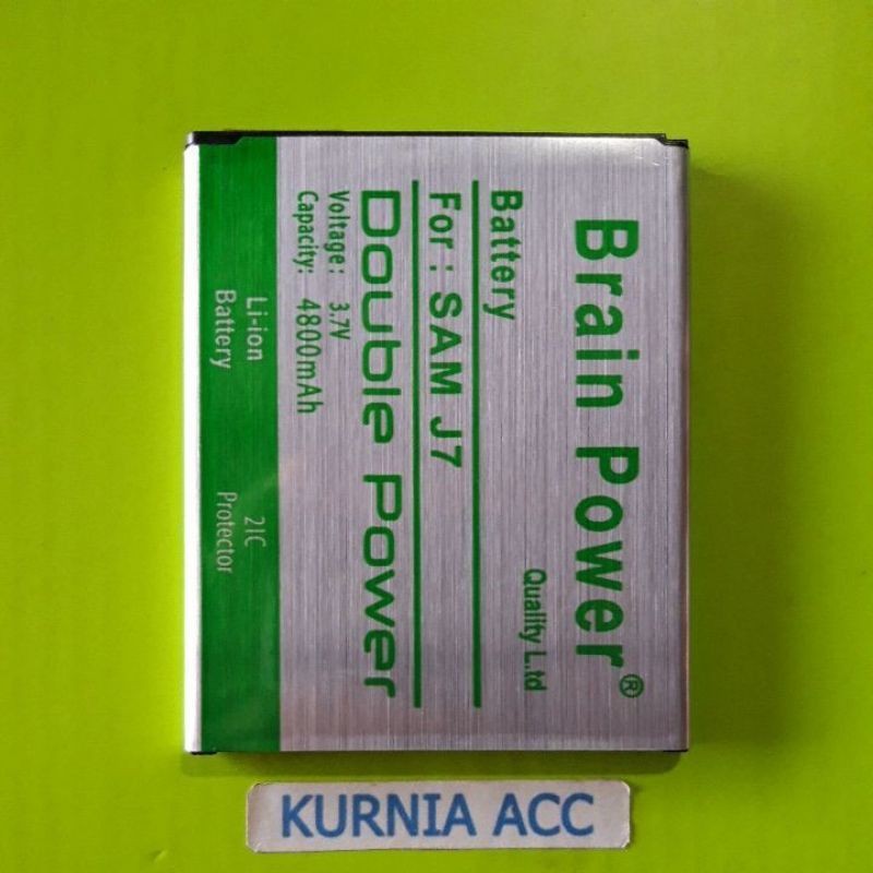 BATERAI DOUBLE POWER SAMSUNG J720 J7 DUO ORIGINAL BATTERY BATRE