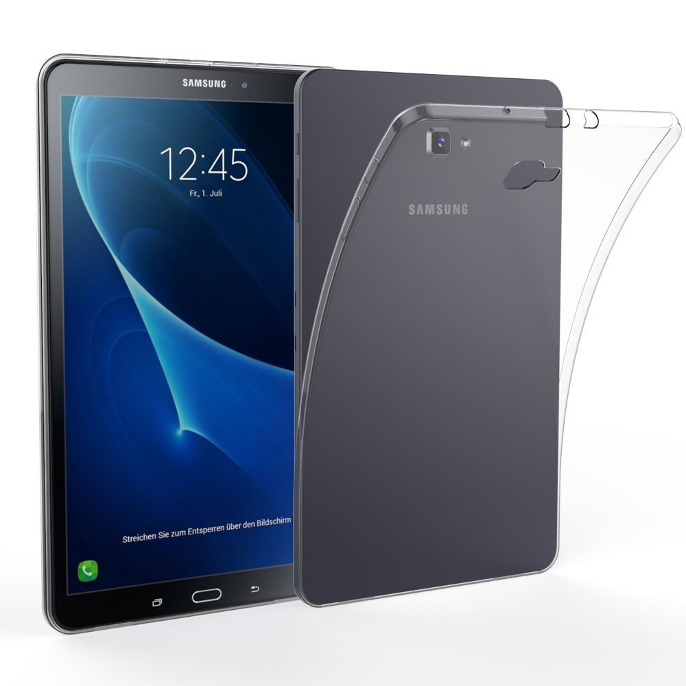 Jelly Soft TPU Ultrathin Clear Case Casing Samsung Galaxy Tab A 10.1 2016 with S-Pen P580 P585