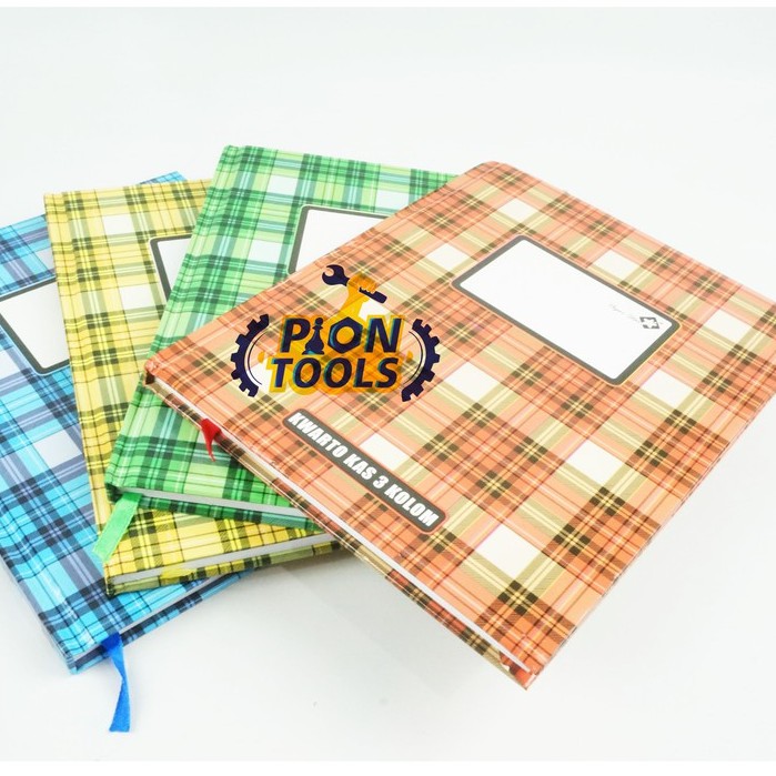 

Buku kas 3 kolom ukuran kwarto ATK