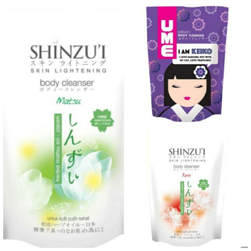 SHINZUI Sabun Cair Refill - Body Wash 420ml Promo Murah