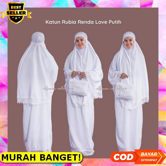 Mukena Dewasa Travel Bali Fashion Remaja 2022 Cod Polos Terusan Mukenah Cewek Terlaris Traveling Bah