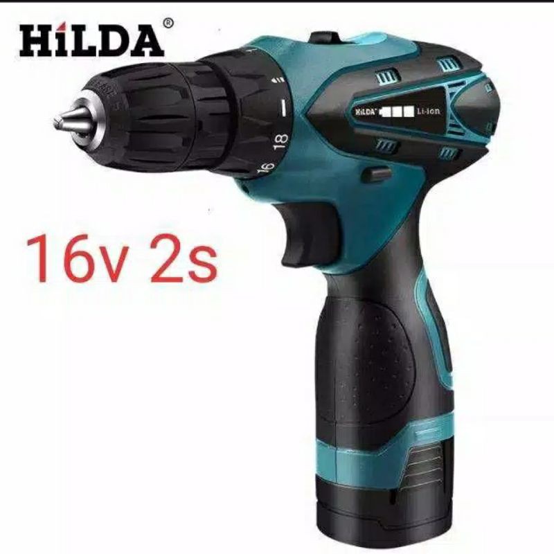 Mesin Bor Cordless Battery 16.8v