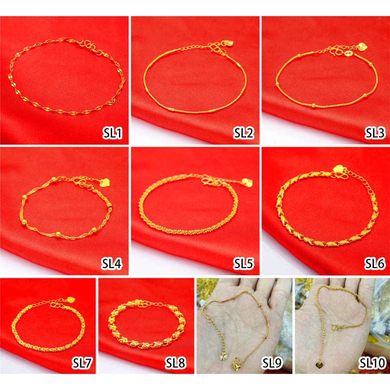 Alloy Gelang Tangan Lapis Bangkok Untuk Wanita