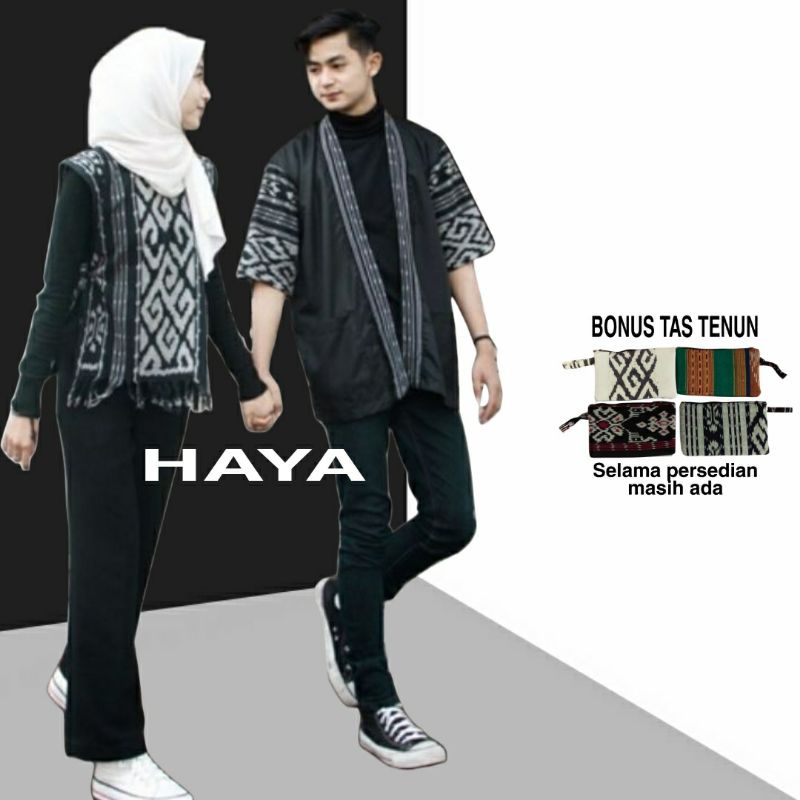 KIMONO COUPLE ATASAN WANITA TENUN NTT