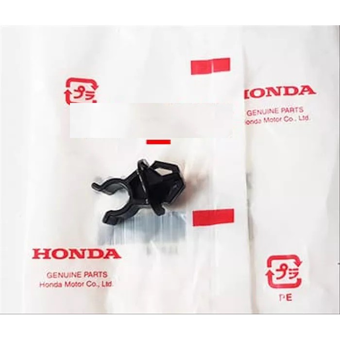 ORI Bracket KLIP Besi Tiang Penyangga Kap Tutup ATAS mesin Honda Brio Satya Breket Braket Karet Stop