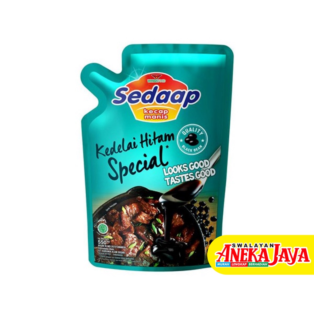 

KECAP SEDAAP MANIS KEDELAI HITAM SPESIAL POUCH 550ML GRATIS PIRING KERAMIK (GRATIS PIRING KERAMIK CANTIK)