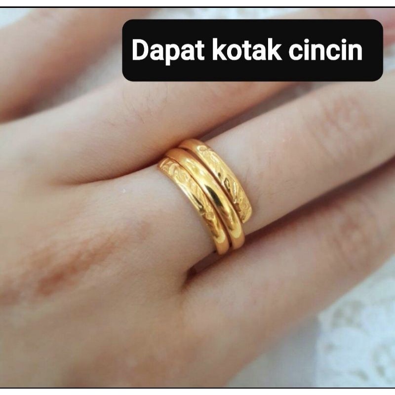 Cincin Emas Muda 2 gram