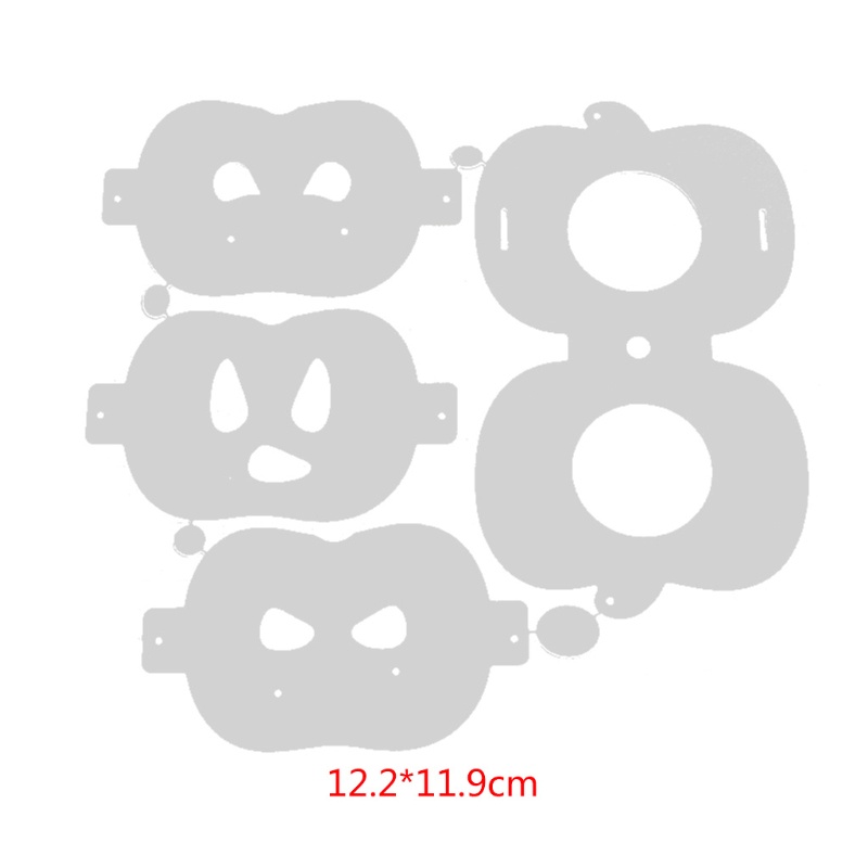 Cutting Dies Bahan Carbon Steel Desain Labu Halloween Untuk Scrapbook