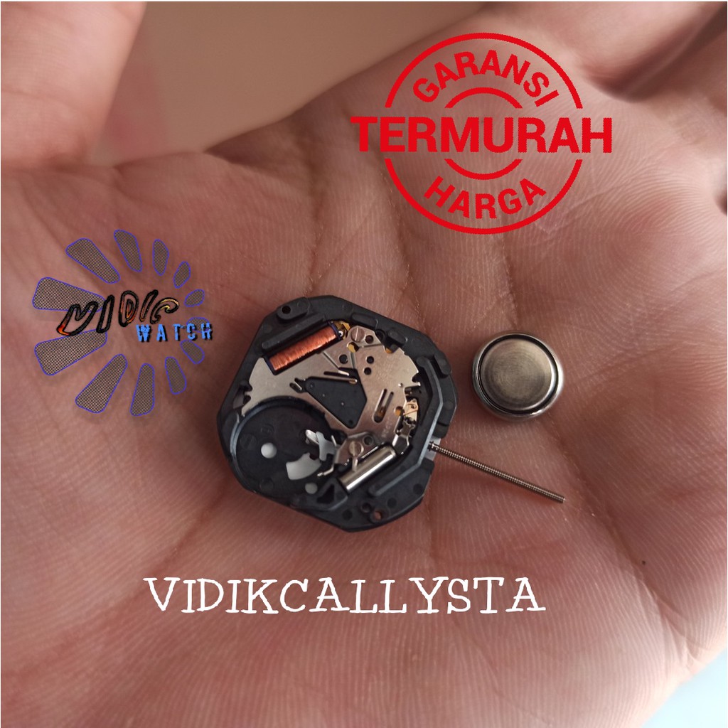 Mesin Jam Tangan S.Epson VX32E Tanggal Samping Bawah Original VX 32E VX-32E VX-32