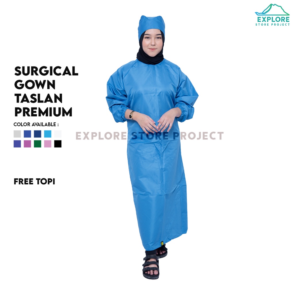 Jual SURGICAL GOWN WATERPROOF APD GOWN TASLAN APD KIMONI GOWN MEDIS GOUN BAJU OPERASI Shopee