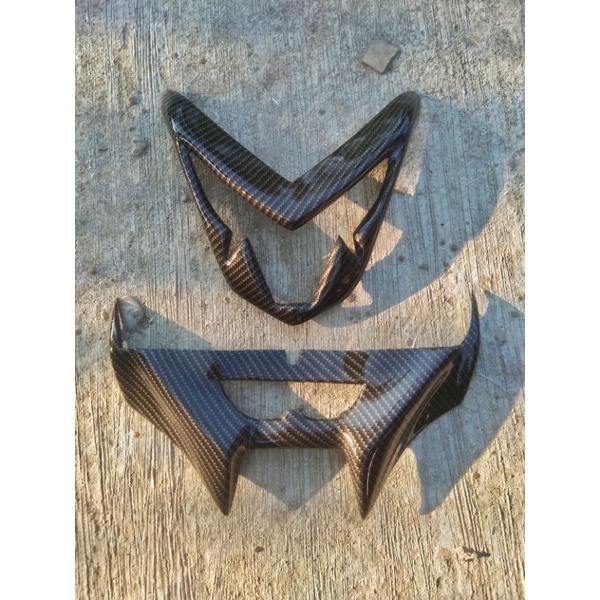 winglet beat fi plus cover lampu winglet beat street carbon