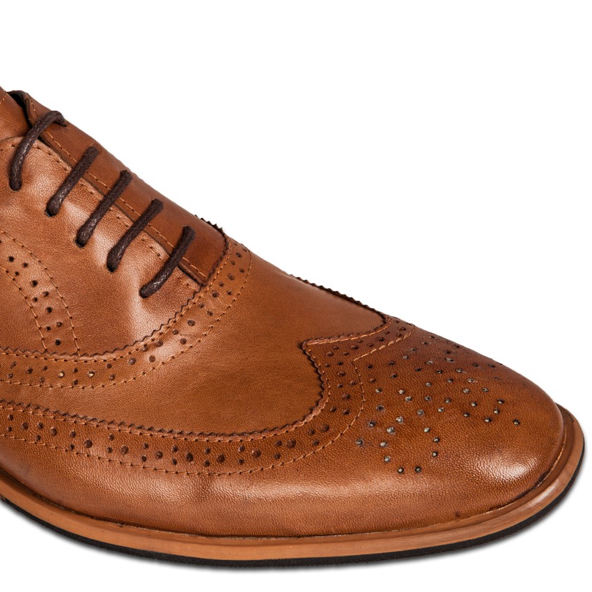 EDMOND BROGUES TAN