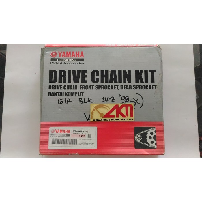 Gear Set Jupiter Z 40T Yamaha Rantai Gir Depan Belakang YGP Original