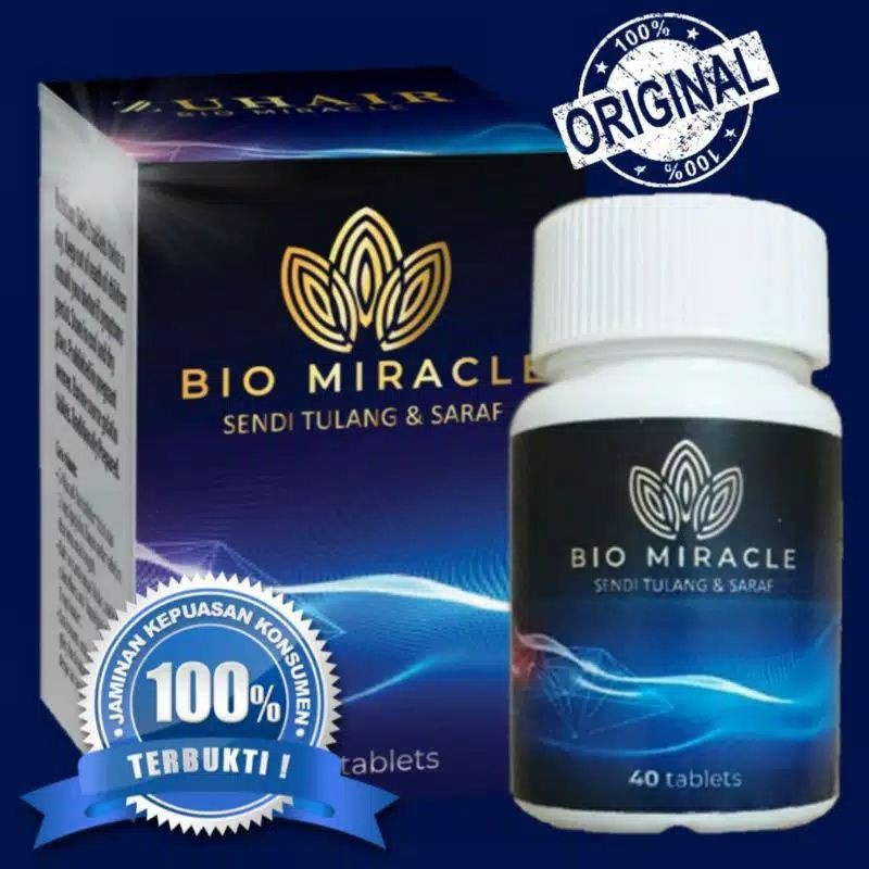 Bio miracle obat herbal sendi tulang dan saraf zeelora original