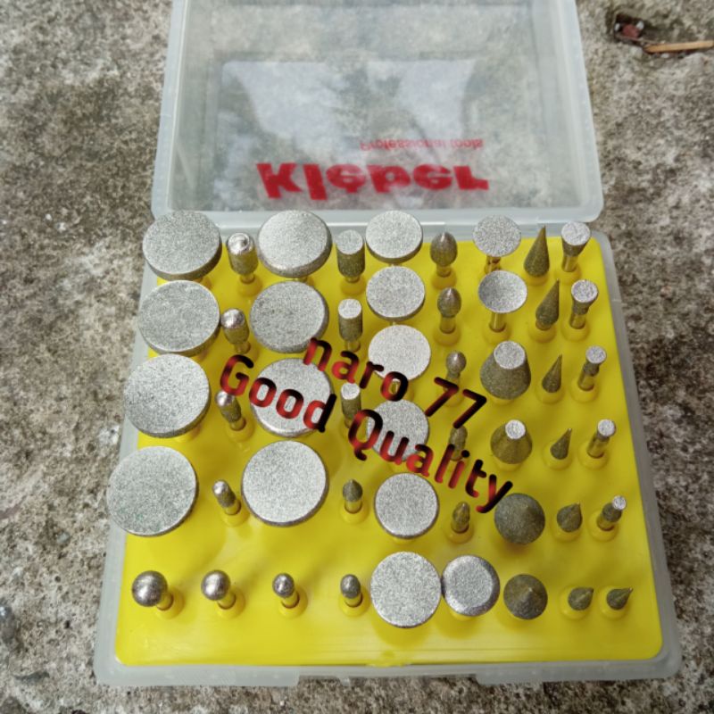 Mata Bor Ukir Mini Gerinda 50 pcs KLEBER Mata bor tuner Ukir