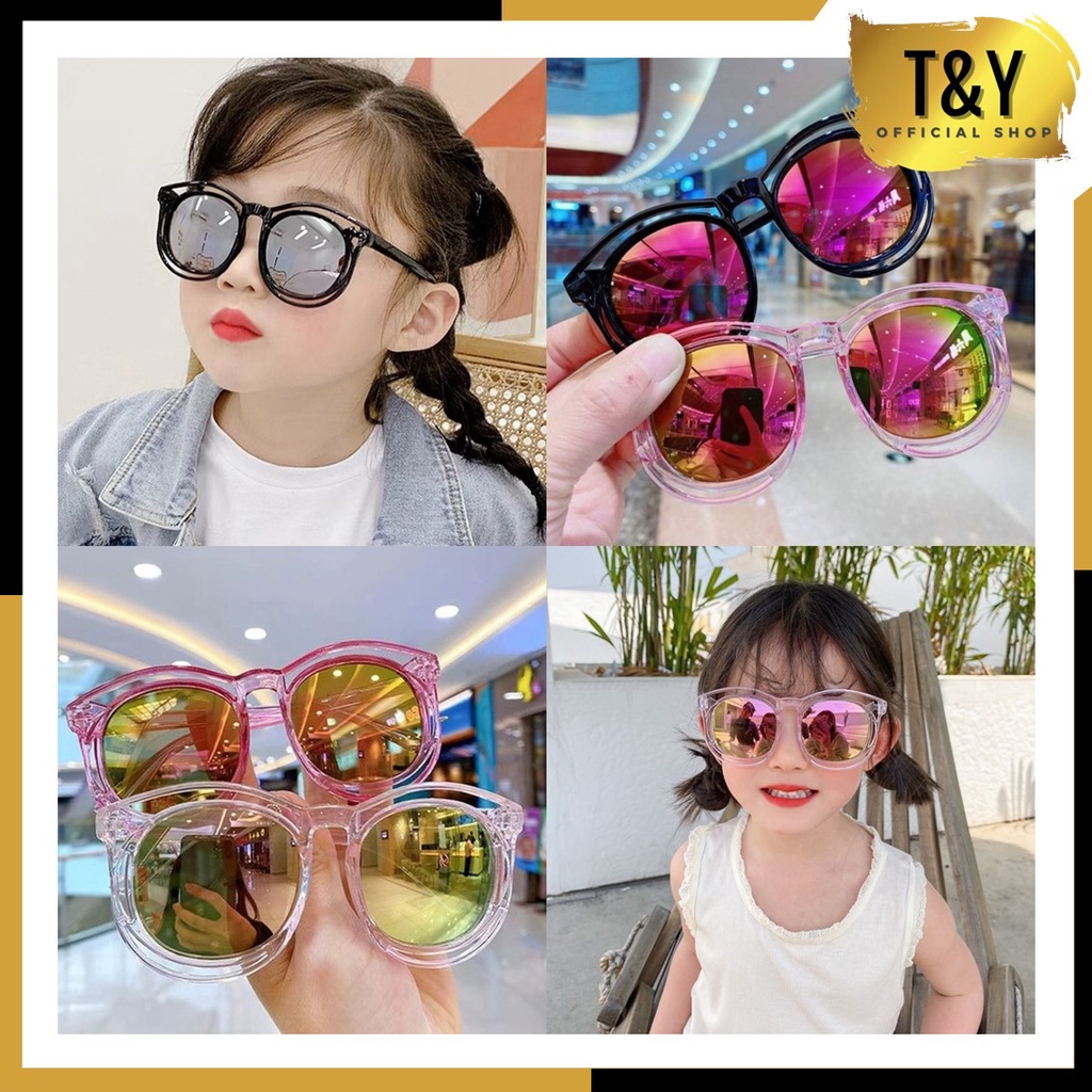 T&amp;Y Kacamata Anak 6688 Fashion Anak Kaca Mata Hitam High Quality Kids Sunglasses Kaca Mata Murah Import