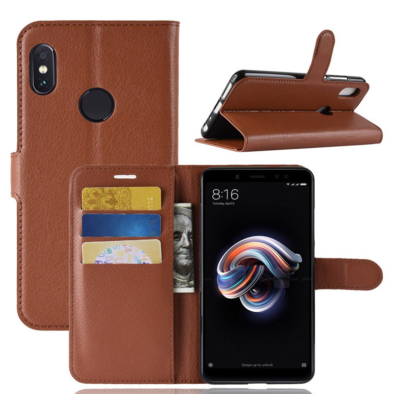 CASING IMPOR Dompet Kulit PU Flip Case For Xiaomi Redmi 4x S2 Redmi Go 8 Lite WEIKA