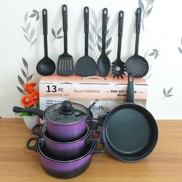 Panci set 13 pcs