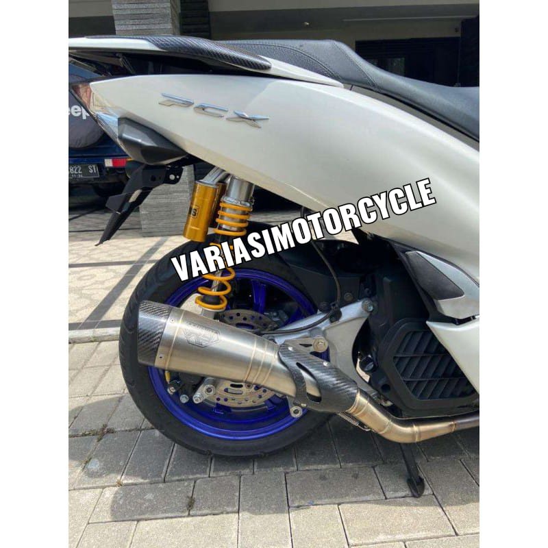 KNALPOT R9 H2 SS SERIES VARIO 160 / PCX 160 / AEROX / NMAX NEW / ADV