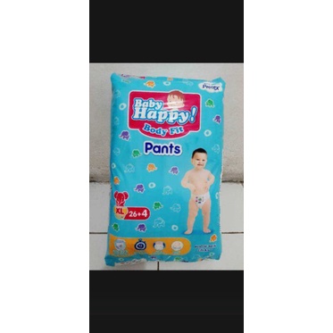 Pampers baby happy XL dan XXL