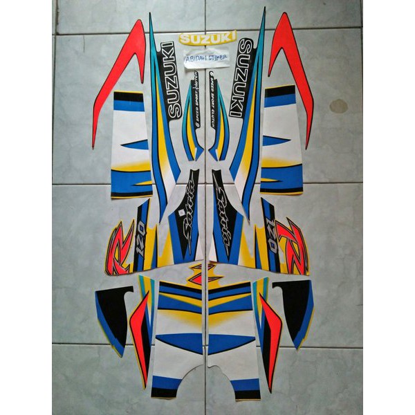 Penawaranspesial striping satria lumba hitam kuning Berkualitas
