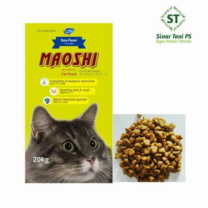 Maoshi 20Kg Makanan Kucing (Bisa Jne Trucking) Dakotaseller