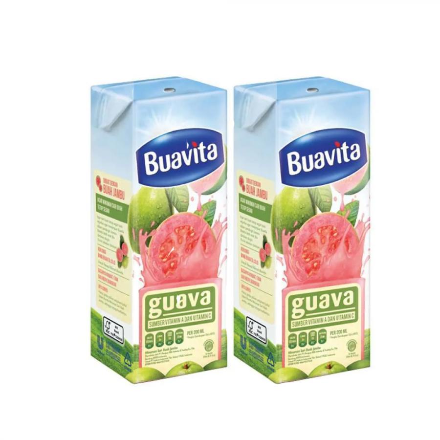 

BUAVITA APEL, GUAVA, ORANGE 250ML