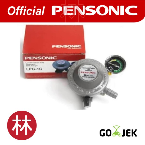 Pensonic Regulator Gas LPG 1G dengan alat ukur