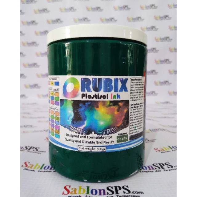 Tinta Sablon Distro Plastisol Green 500gr