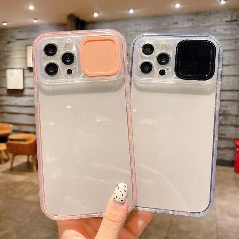 Zivana Toys #1621 Slide Camera Cover Clear Phone Case 3In1 For Iphone X/Xs/Xr/11/11Pro/11Promax Bcs