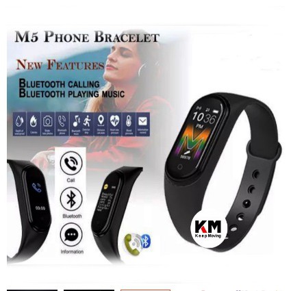 M5 Smartband Watch Jam Sport Bracelet Kesehatan 118116