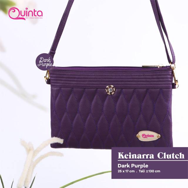 TAS SELEMPANG QUINTA KEINARRA CLUTCH || Tas Fashion wanita trendy Keinarra Clutch by Quinta