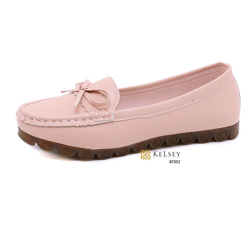 (GRATIS ALAS KAKI) RESTOCK!!  Nicole Sepatu Flat Wanita Kelsey BTS52 Sepatu Wanita Import Slip On Soft Kanvas Elastis Anti Slipf