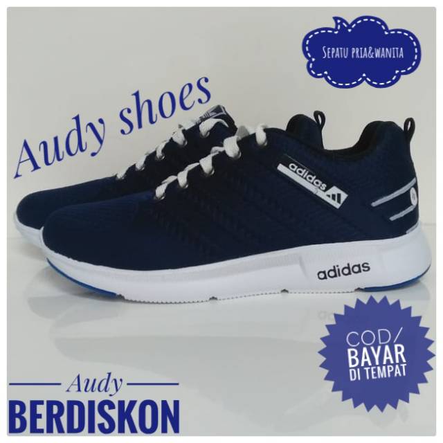 Sepatu olah raga pria n wanita snekers sporty adidas