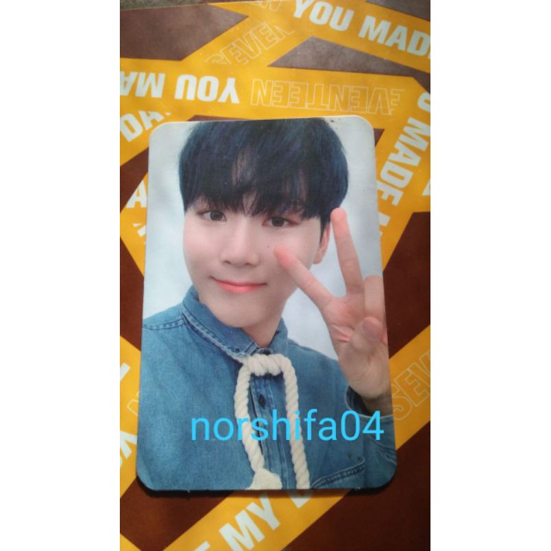 PHOTOCARD SEUNGKWANG SEVENTEEN (YMMD VERS ETERNAL SUNSHINE)