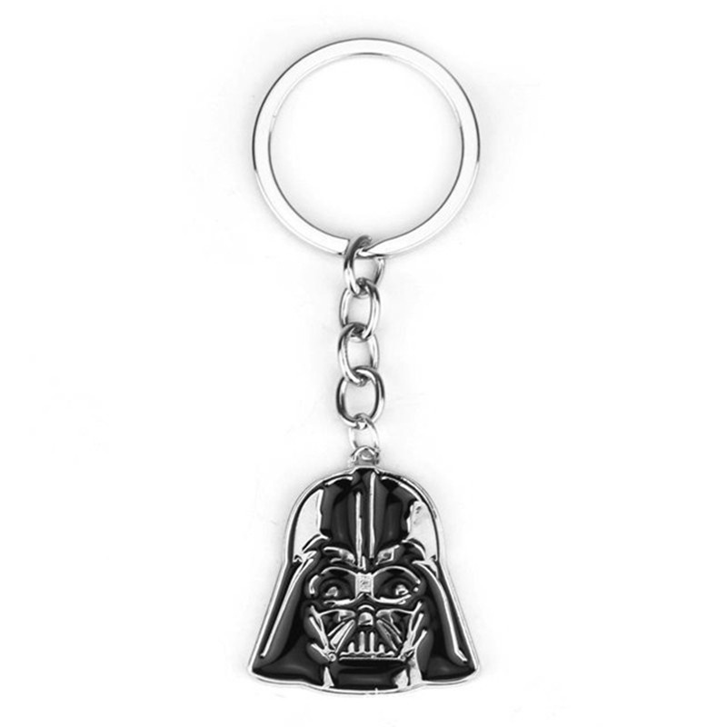 1 Pc Gantungan Kunci Model Darth Vader Star Wars Millennium Falcon Warships Bahan Alloy