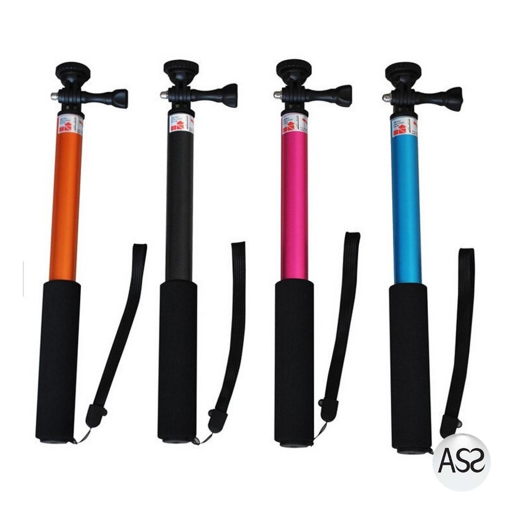 ASS Shop - TaffSTUDIO Tongsis Monopod Round Mount for Action Camera / Smartphone