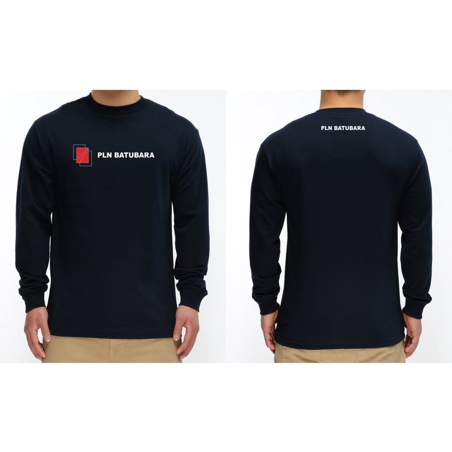 kaos pln batubara lengan panjang / baju pln batubara longsleeve