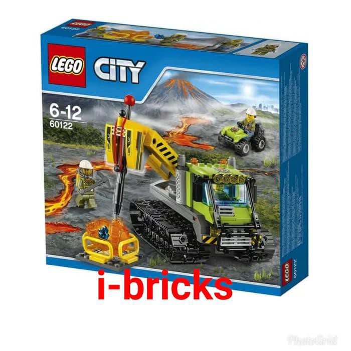 lego 60122 city volcano crawler